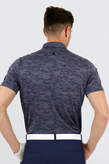 Áo Polo Golf Nam Arisle Bossman Blue Jaguard