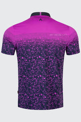 Áo Polo Golf Nam ARISLE Pro-Golfer Magenta Camo Graphic