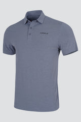 Áo Polo Golf Nam ARISLE A-CLASS Glacier Grey Mini Stripe