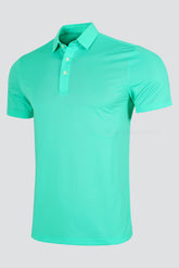 Áo Polo Golf Nam ARISLE Bossman Vibrant Aquaness