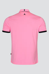 Áo Polo Golf Nam ARISLE Pro-Golfer Golf Stripe Pink