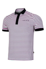 Áo Polo Golf Nam ARISLE Italian Green Stripe