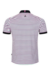 Áo Polo Golf Nam ARISLE Italian Green Stripe