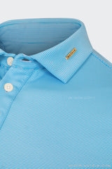 Áo Polo Golf Nam Dài Tay ARISLE Mini Stripe - Blue