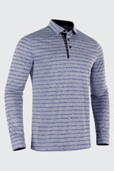 Áo Polo Golf Tay Dài ARISLE Classy LS Smoke Blue