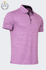Áo Polo Golf Nam ARISLE Electric Wave Purple