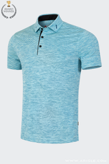 Áo Polo Golf Nam ARISLE Golf & Lifestyle Blue Wave