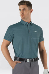 Áo Polo Golf Nam ARISLE A-CLASS FirmStretch Peacock Green