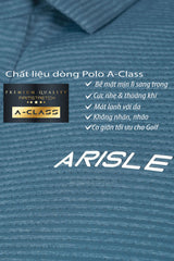 Áo Polo Golf Nam ARISLE A-CLASS FirmStretch Majestic Blue