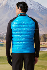 Áo Gilet Phao Golf ARISLE Hybrid Winter Blue