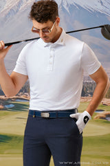 Áo Polo Golf Nam ARISLE Fox White