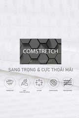 Áo Polo Golf Nam Dài Tay ARISLE LS Fox White