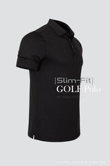 Áo Polo Golf Nam ARISLE Falcon Black