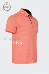 Áo Polo Golf Nam ARISLE Electric Orange