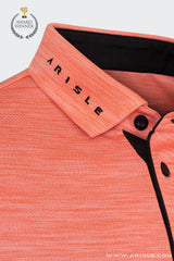 Áo Polo Golf Nam ARISLE Electric Orange