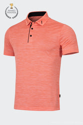 Áo Polo Golf Nam ARISLE Electric Orange