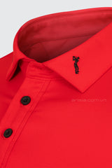 Áo Polo Golf Nam Dài Tay ARISLE LS So Red