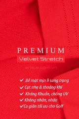 Áo Polo Golf Nam Dài Tay ARISLE LS So Red