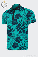 Áo Polo Golf Nam ARISLE Golf & Resort Green Palm
