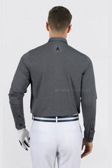 Áo Polo Golf Nam Dài Tay ARISLE LS A-CLASS Titan Gray Stripe