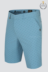 Quần Golf Shorts Nam ARISLE Eiseinhower Pastel Blue