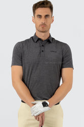 Áo Polo Golf Nam ARISLE A-CLASS Platinum Stripe Ash Grey