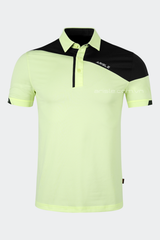 Áo Polo Golf Nam ARISLE Pro-Golfer Black Lime