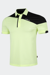 Áo Polo Golf Nam ARISLE Pro-Golfer Black Lime