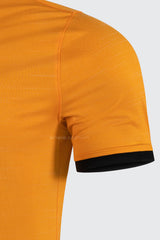 Áo Polo Golf Nam ARISLE Ribb Cuff Storm Orange