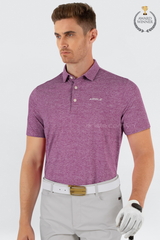 Áo Polo Golf Nam ARISLE Pro-Golfer Crimson