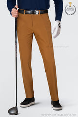 Quần Dài Golf Nam Thu Đông ARISLE Terry-Fleece Sand Camel