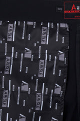 Quần Shorts Golf Nam Arisle Bossman Matter Black
