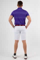 Quần Shorts Golf Nam Arisle Bossman Classy White