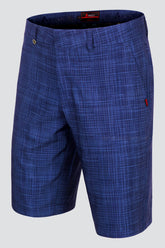 Quần Shorts Golf Nam Arisle Bossman Geometry Blue