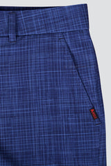 Quần Shorts Golf Nam Arisle Bossman Geometry Blue