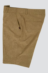 Quần Shorts Golf Nam ARISLE A-Class Cluster Khaki Gold