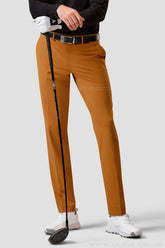 Quần Dài Golf Nam ARISLE Friction Free Caramel Orange