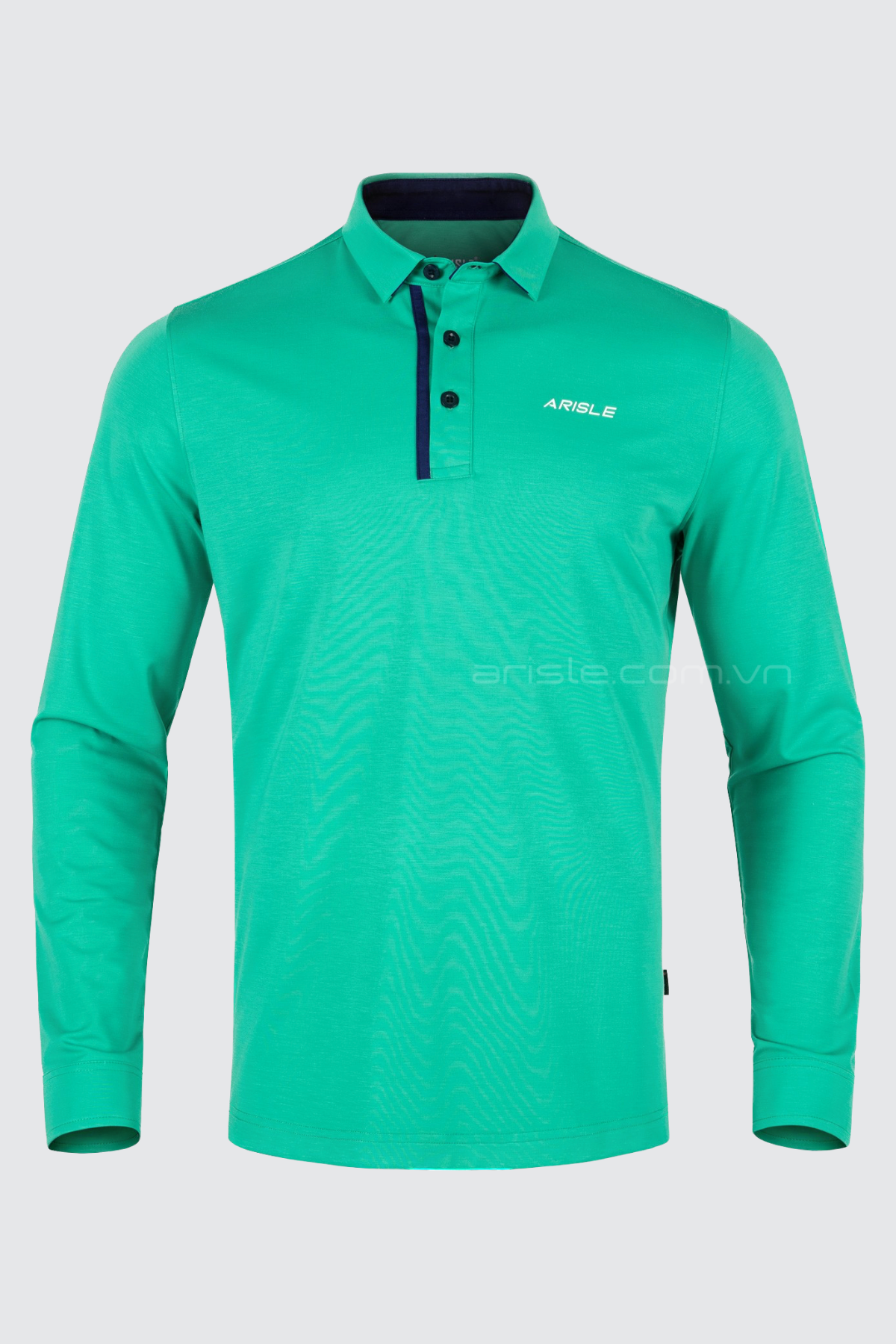 Áo Polo Golf ARISLE LS COTFLEX Emerald Green