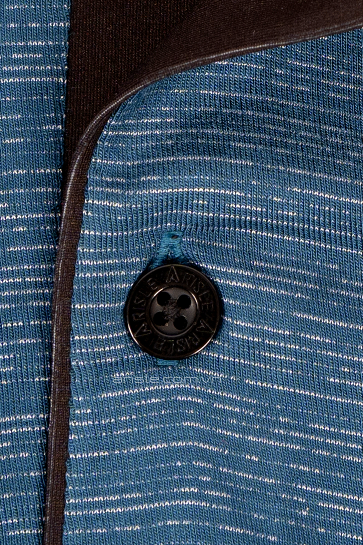 Áo Polo Golf Nam ARISLE Metalic Blue