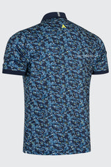 Áo Polo Golf Nam ARISLE Pro-Golfer Blue Camo Print