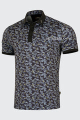 Áo Polo Golf Nam ARISLE Pro-Golfer Grey Camo Print