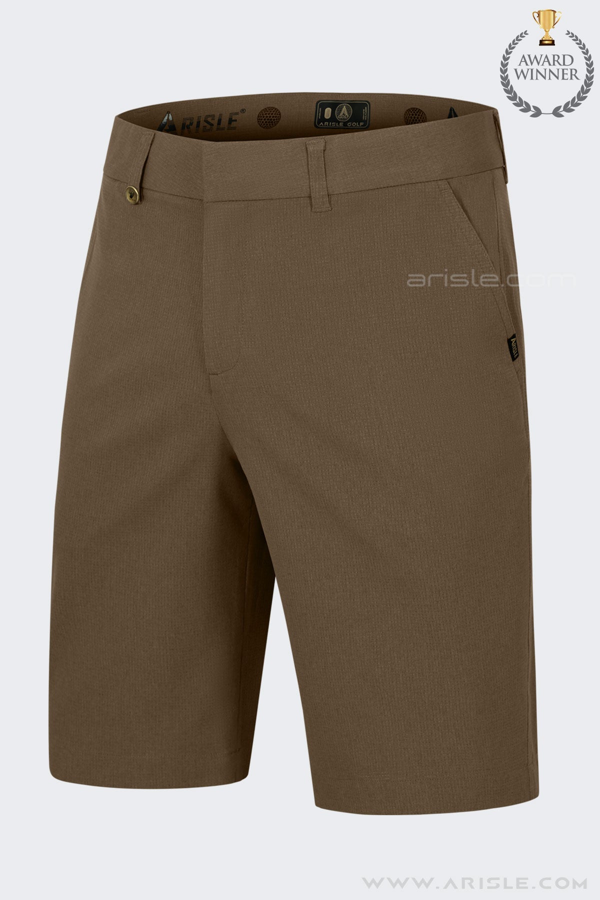 [New in] - Quần Golf Short ARISLE Airvent Amber Wood