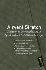 [New in] - Quần Golf Short ARISLE Airvent Tea Green