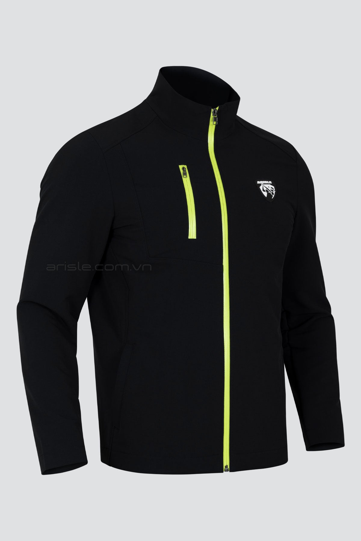 Áo Khoác Golf ARISLE Royal Black Lime