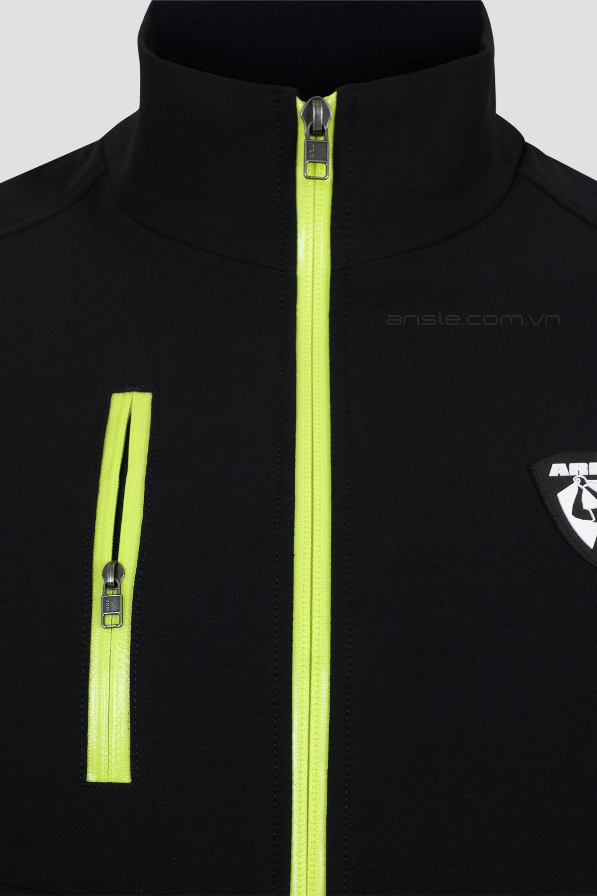 Áo Khoác Golf ARISLE Royal Black Lime