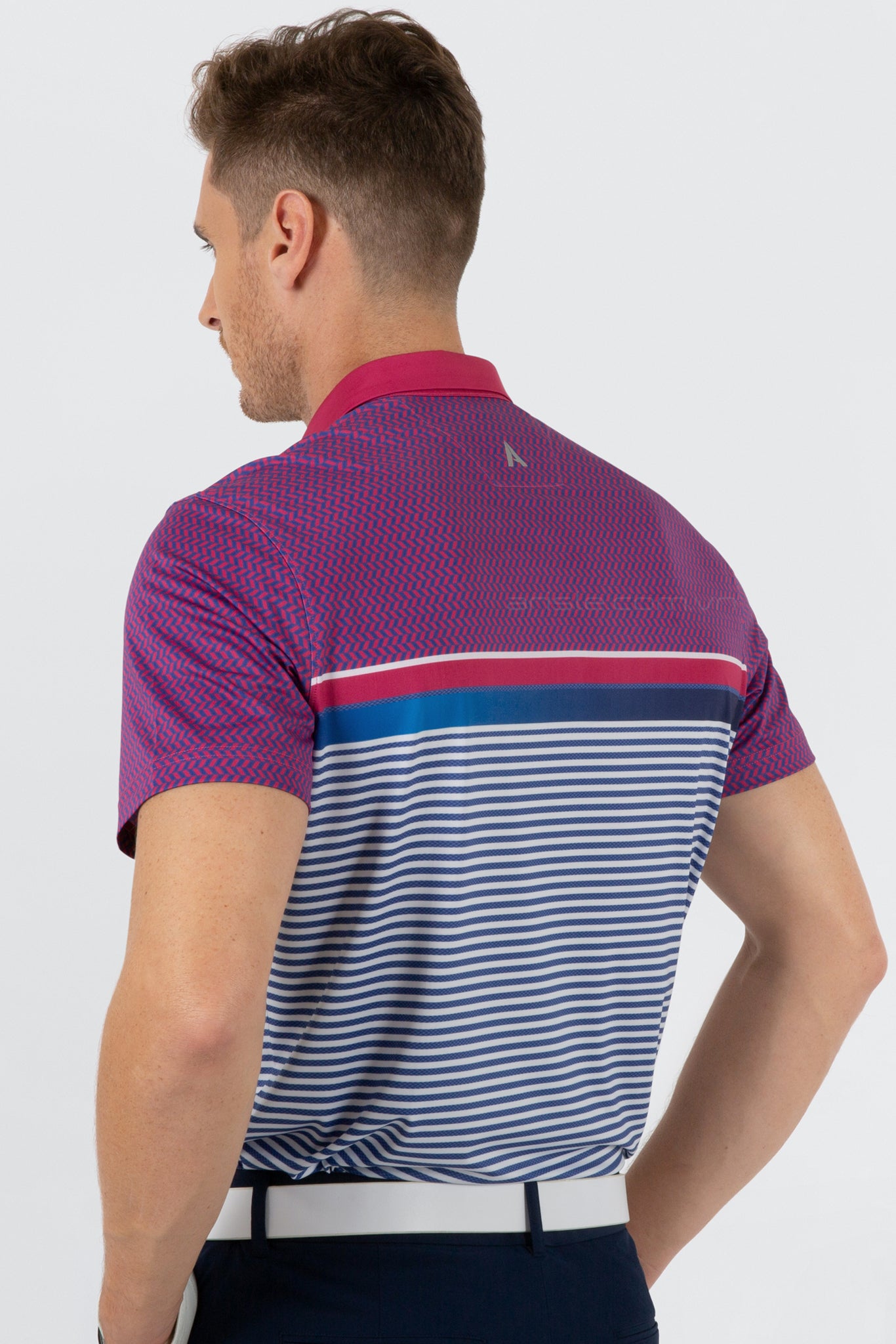 Áo Polo Golf ARISLE Pro-Golfer Royal Magenta