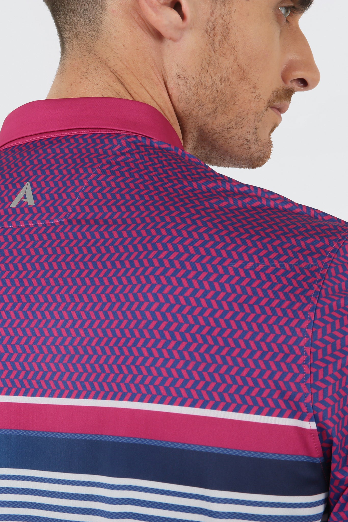 Áo Polo Golf ARISLE Pro-Golfer Royal Magenta