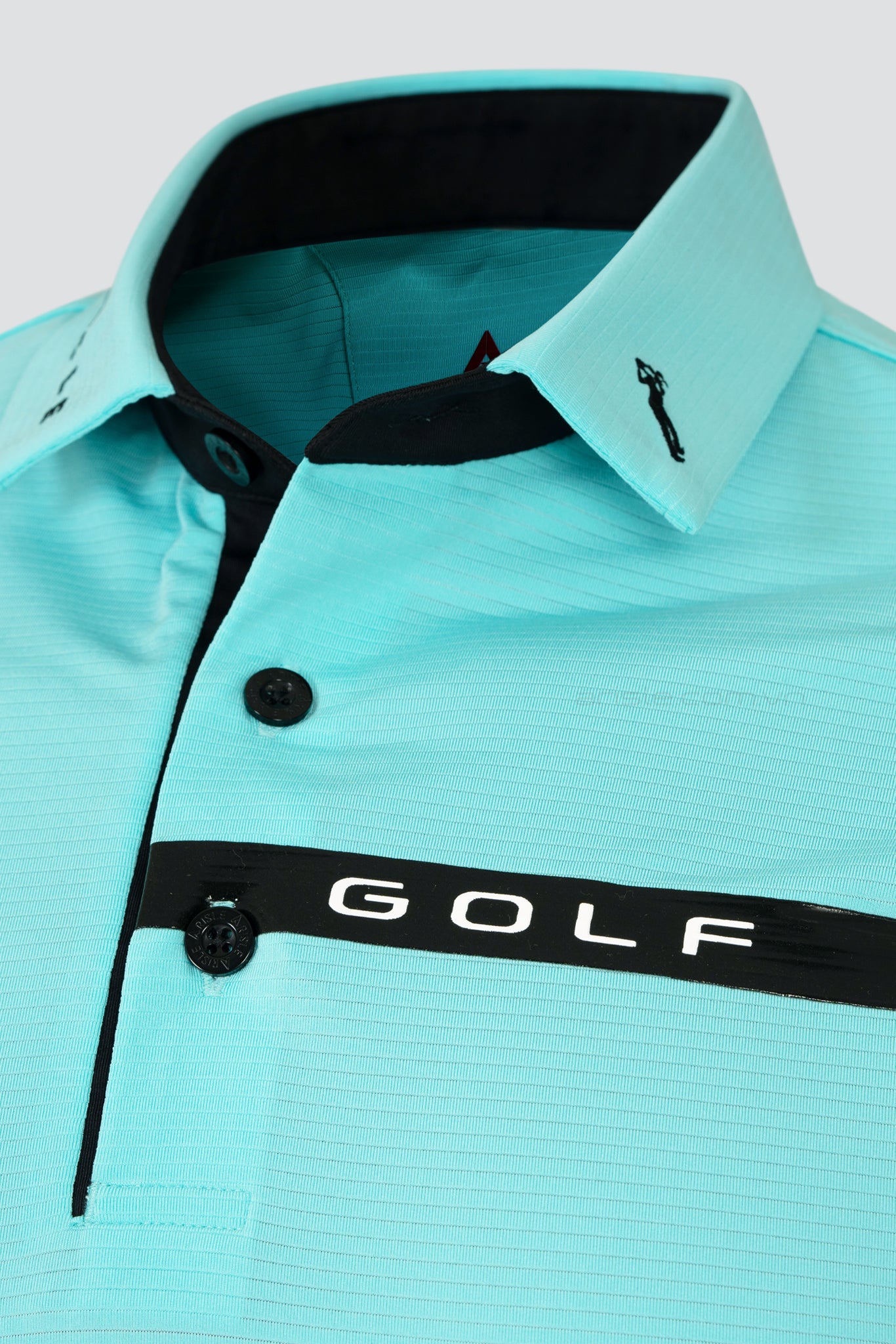 Áo Polo Golf ARISLE Pro-Golfer Sky Blue Stripe