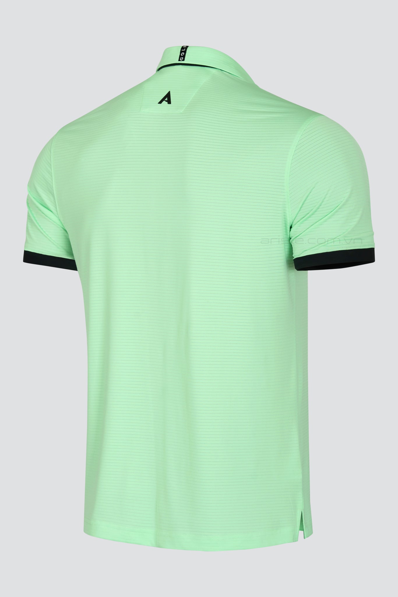 Áo Polo Golf ARISLE Pro-Golfer Pastel Green Stripe