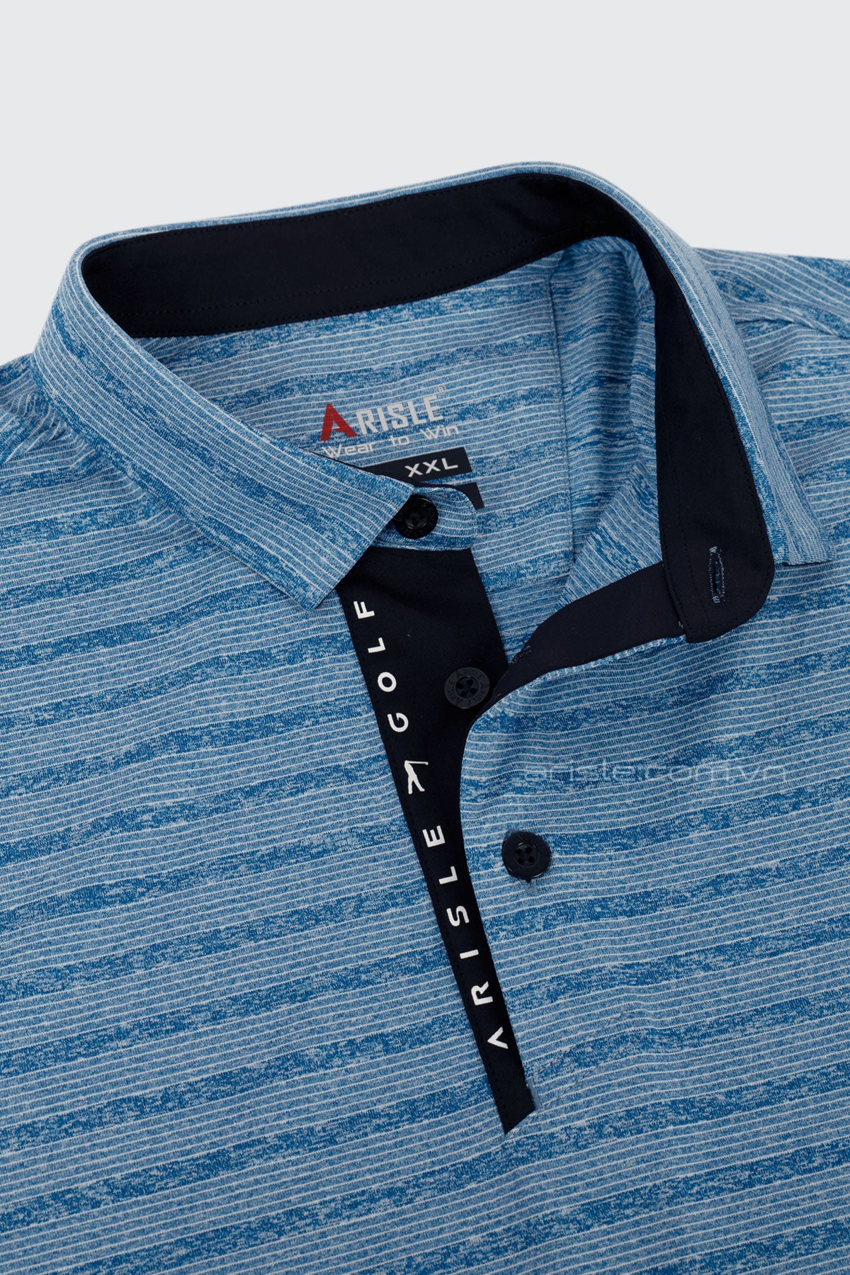 Áo Polo Golf Tay Dài ARISLE Classy LS Peacock Blue